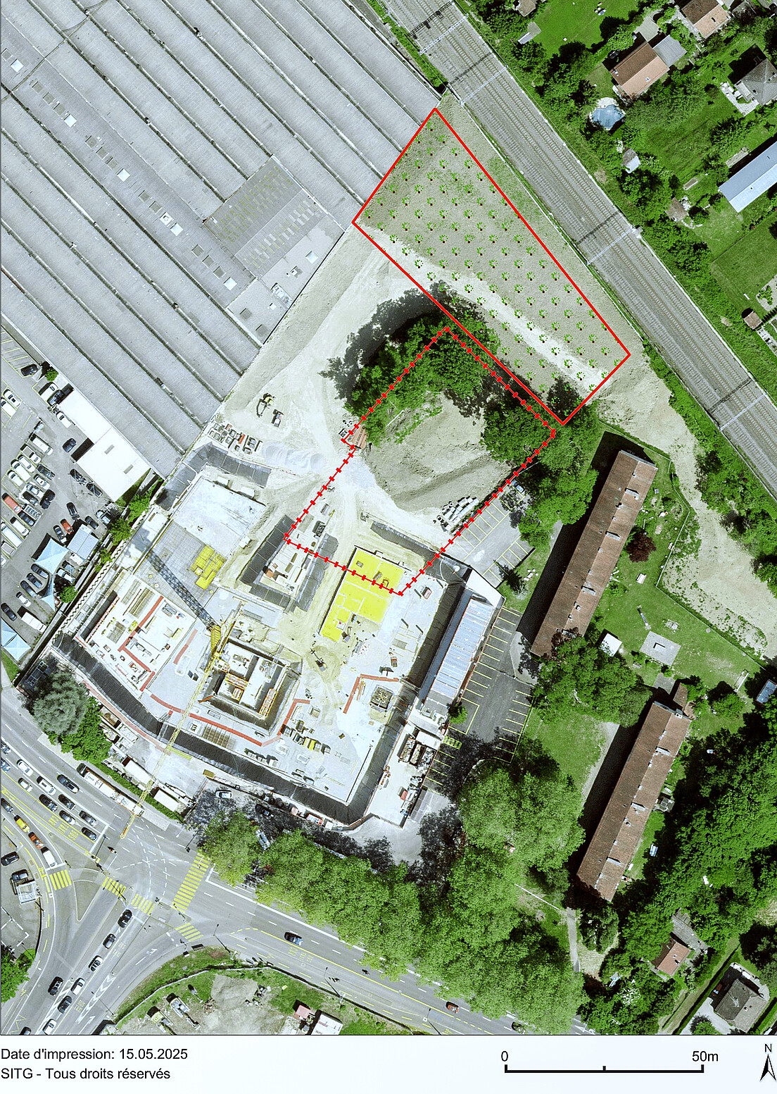 Fig. 4 La compensation en nature doit se trouver dans un site aussi proche que possible de la zone impactée et présentant des conditions similaires. Ici, un exemple à Vernier.
